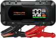 TREKURE Car Battery Jump Starter with large screen and LED flashlight