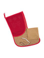 Crelando Jute Christmas Stocking Craft Kit - natural brown