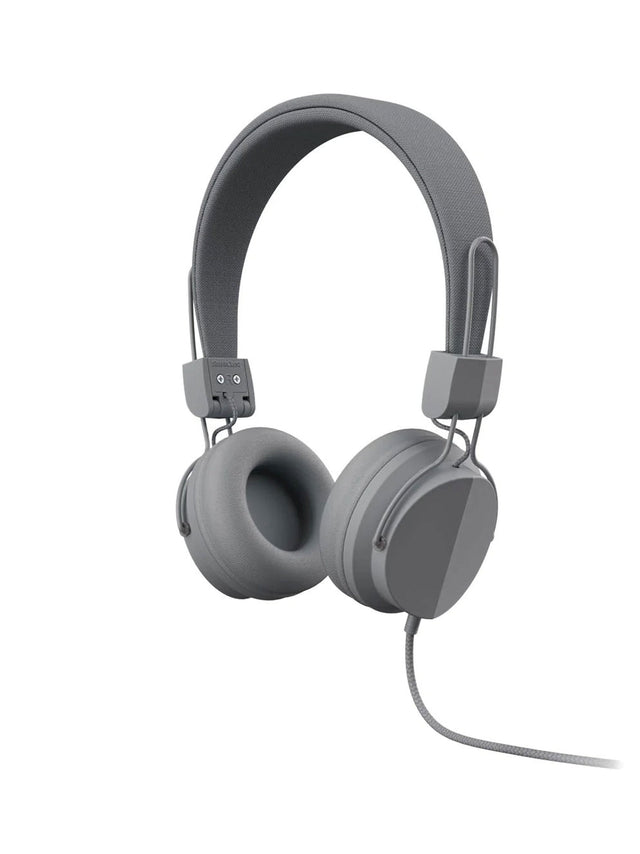 Silver Crest On-Ear Headphones - 40mm PET Diaphragm with music sharing