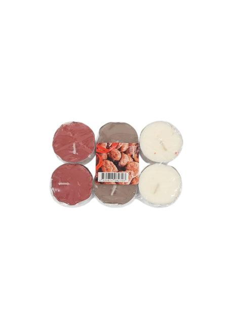 Livarno Home Scented Candle Set - Apple, Cinnamon, Vanilla