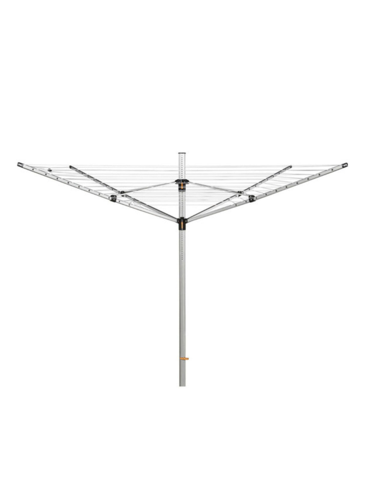Aquapur Aluminum Clothes Drying Rack - Wind-Resistant and Height-Adjustable