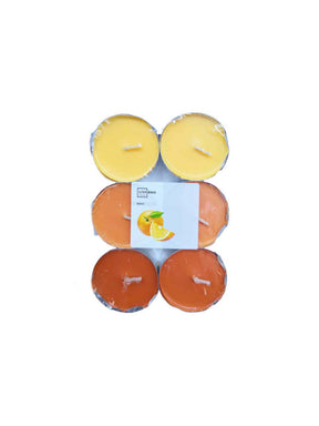 Livarno Home Basic Orange Scented Candle - Tealight