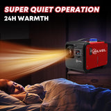 SILVEL 8KW 12V All-in-One Diesel Air Heater with 5L Tank - Portable Vehicle Heating