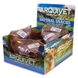 Box of 10 XXL Pork Ears for Dogs, natural and smoked, ideal for dental care