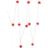 Livarno Home LED Light Chain with 10 3D Stars, Warm White