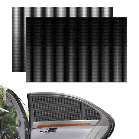 ULTIMATE SPEED Car Sunshade 2-Piece Mesh Set