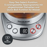 SEVERIN Glass Tea & Kettle Deluxe WK 3480 - 1.7L with Temperature Control