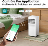 COMFEE' Breezy Cool 2.6 Mobile Air Conditioner - 9000 BTU/h, Smart Control