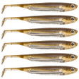 Dr.Fish Paddle Tail Swimbaits in blue color, showcasing realistic details and lifelike swimming action.