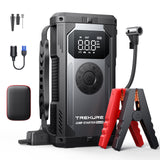 TREKURE 5500A Jump Starter Power Pack with Air Compressor and Emergency Light