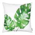 JEMIDI 45 x 45 cm outdoor cushion in white and green, perfect for garden and patio decor