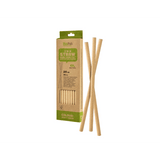 Biopak Paper Straws - Green, Red, Black mix, 20cm