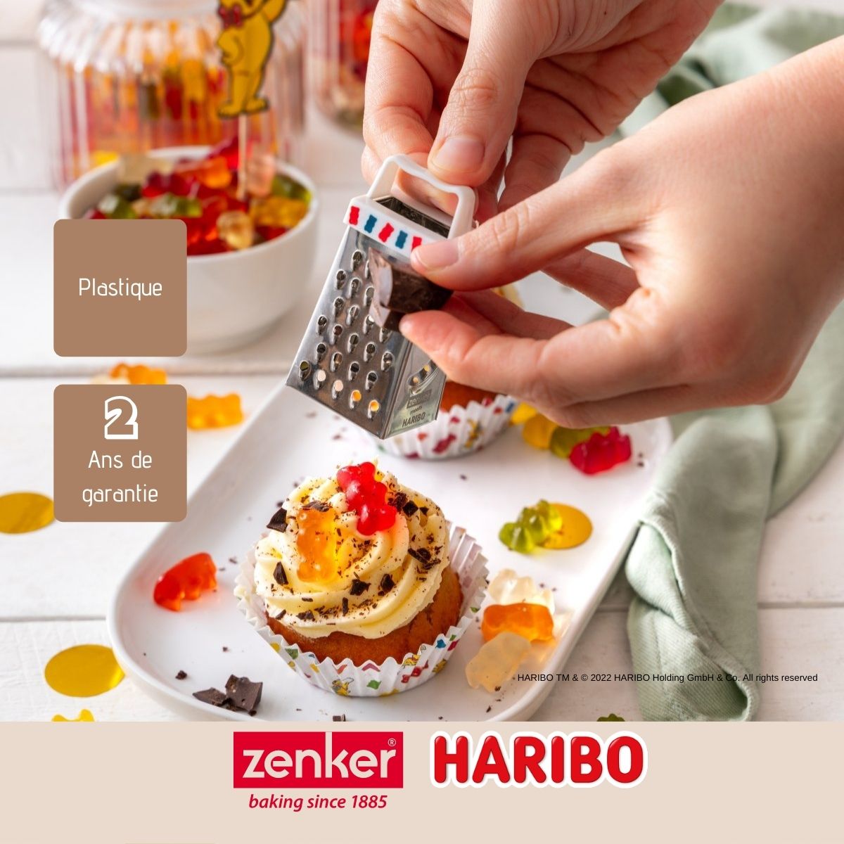 Zenker Haribo 4-Sided Mini Grater - Stainless Steel