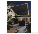 Livarno Home LED Sun Sail with Lights 300x200cm