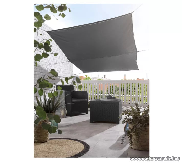 Livarno Home LED Sun Sail with Lights 300x200cm