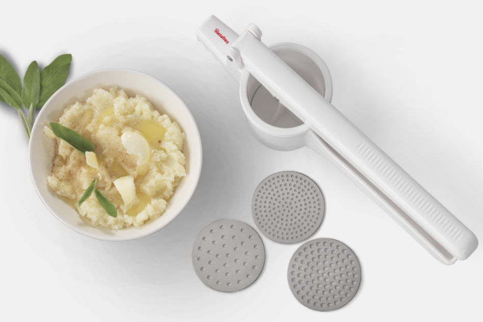 Metaltex Pressy Potato Ricer Press with 3 Discs Hard Plastic