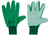 PARKSIDE Garden Gloves - 2 Pairs, Size 8, Green Cotton Grip