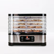 TEAM CUISINE Food Dehydrator - 250W with 5 Stainless Steel Trays and Digital Control