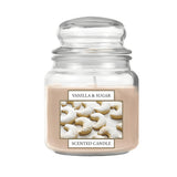 Livarno Home Vanilla Sugar Scented Candle 60-Hour Burn Time