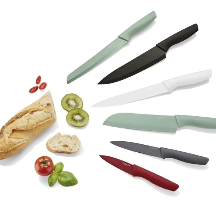 ERNESTO 6-Piece Non-Stick Stainless Steel Knife Set