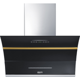 KromsLine KC-Prime-900-TC-BK Decorative Hood - 90cm Black Glass