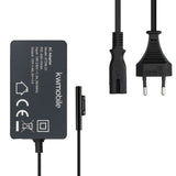 SJ Company Microsoft Surface Pro AC Charger - Black with magnetic connector