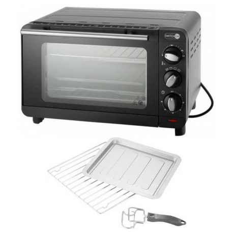 Switch On MO-A0201 Mini Electric Oven - Black 13L