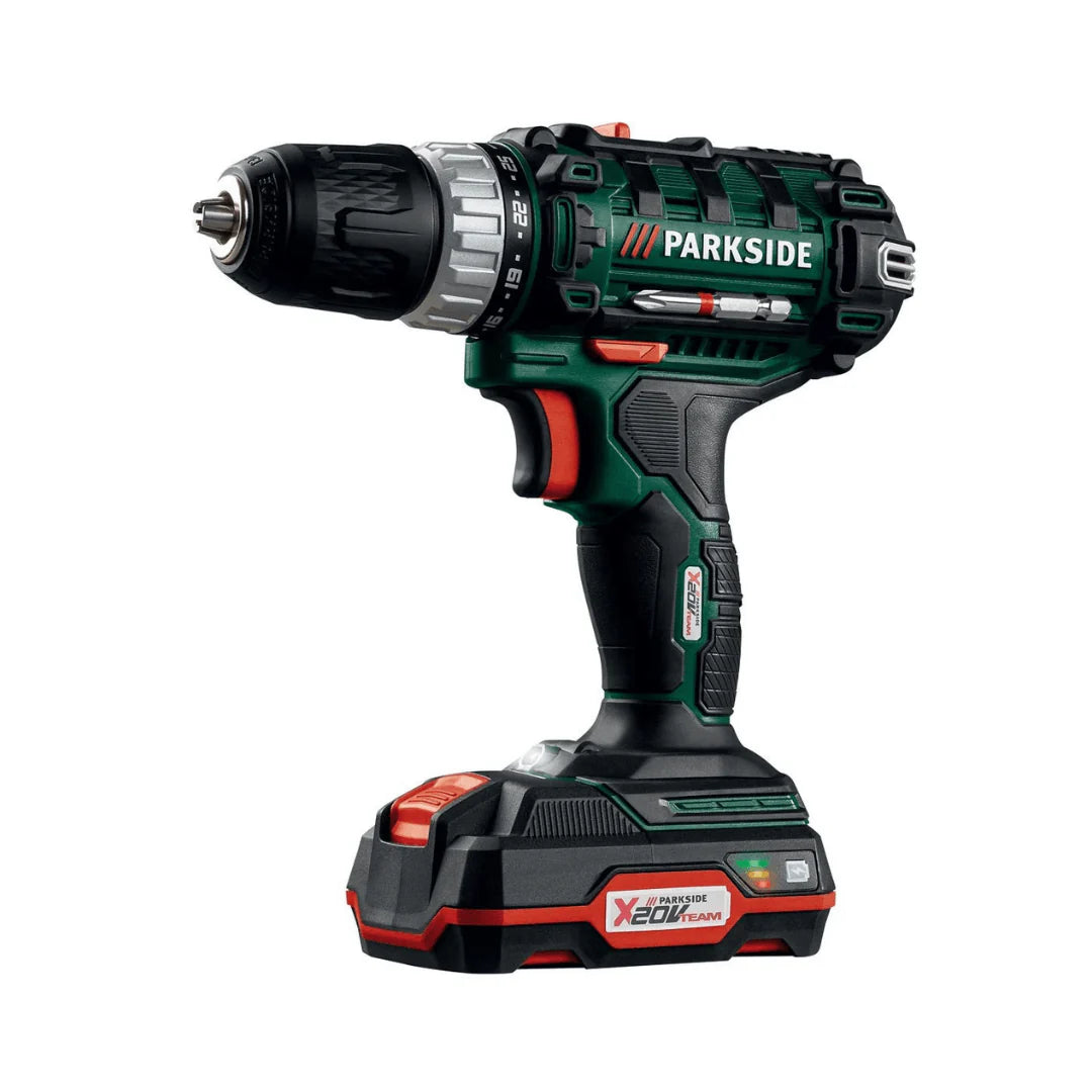 PARKSIDE PABS 20-LI-E6 Cordless Drill-Driver Set 20V
