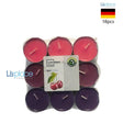 Livarno Home Basic Mini Tealight Candles - Cherry Scented, 18-Pack