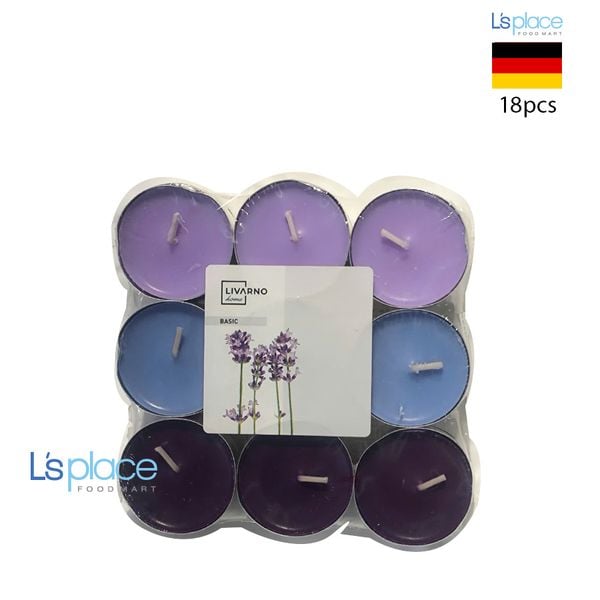 Livarno Home Basic Mini Scented Tealights - Lavender Fragrance
