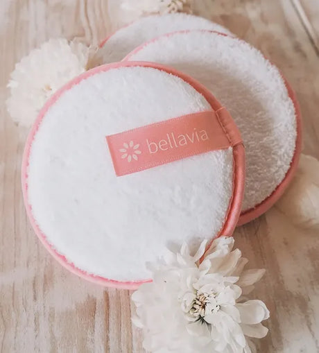 Bellavia Cleansing Microfiber Wipes - 3 count hypoallergenic